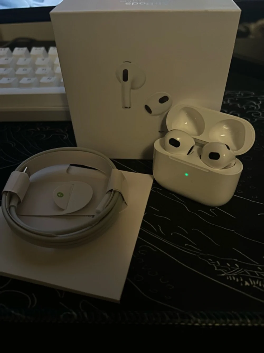 Apple AirPods Pro 2 Wireless Earbuds with Charging Case (White)